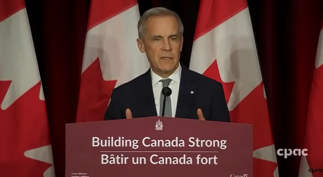 剛剛! 卡尼喊話全國: 加拿大人